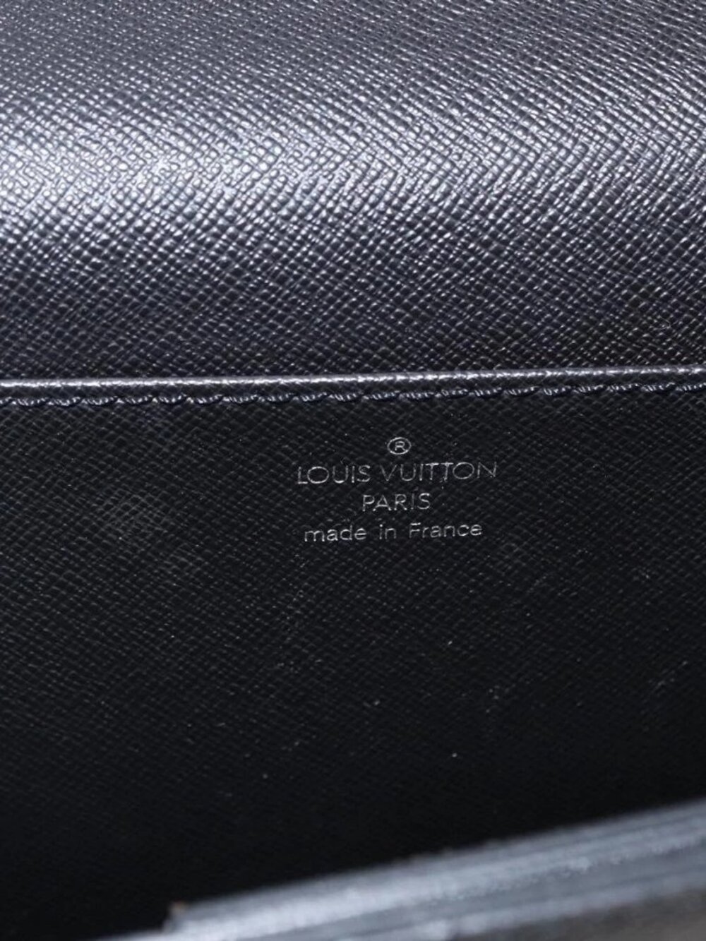 LOUIS VUITTON Taiga Serviette Moskova Business Bag Ardoise M30032 Auth 160446 - Picture 10 of 16